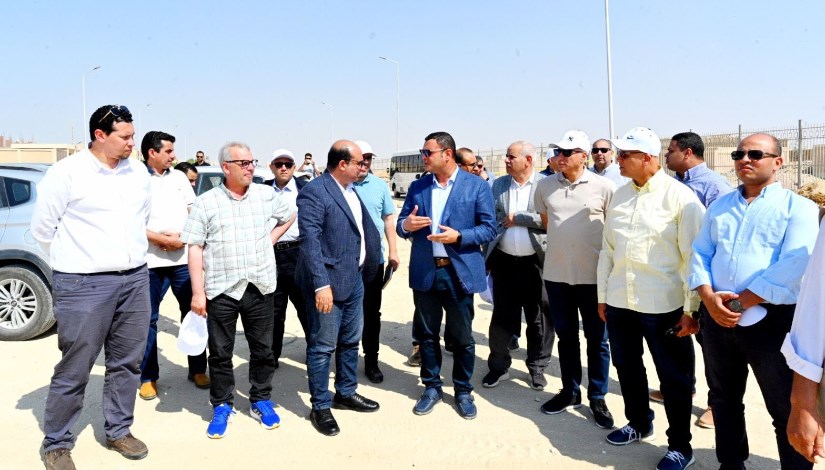 جانب من الزيارة جانب من الزيارة