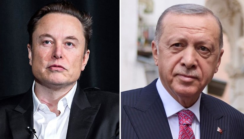 أردوغان وماسك أردوغان وماسك