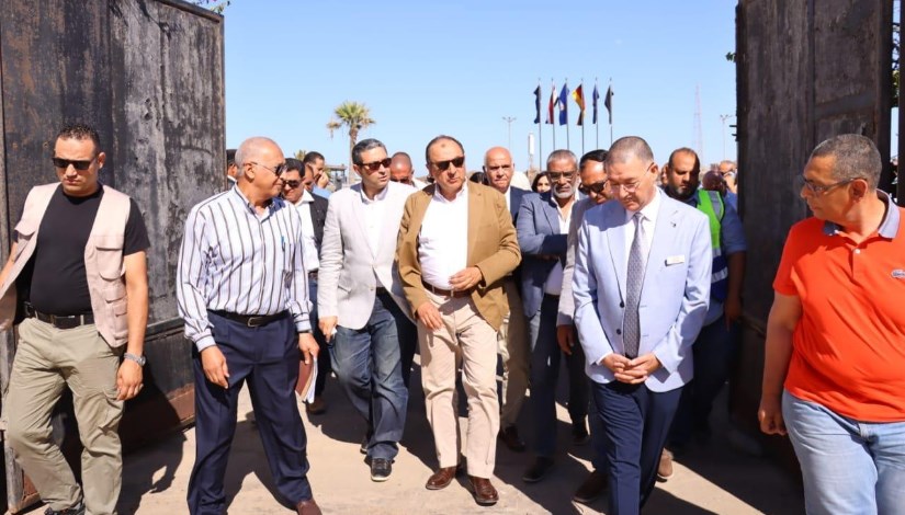 جانب من الزيارة جانب من الزيارة