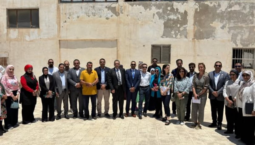 جانب من الزيارة جانب من الزيارة