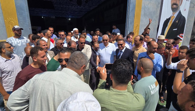 مؤتمر جماهيري لدعم مرشحي القائمة الوطنية في الجمالية مؤتمر جماهيري لدعم مرشحي القائمة الوطنية في الجمالية