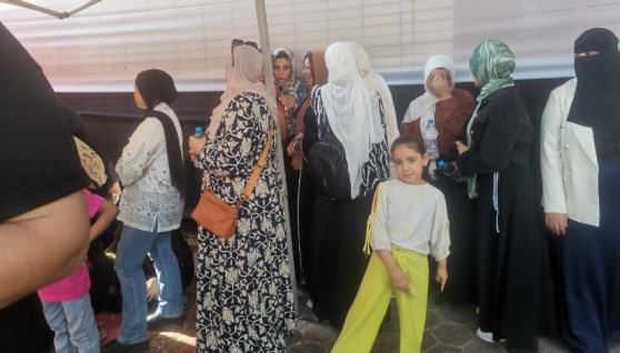 احتشاد السيدات للتصويت بانتخابات مجلس الشيوخ