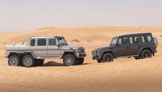 تحويل مرسيدس G إلى بيك أب بـ 6 عجلات