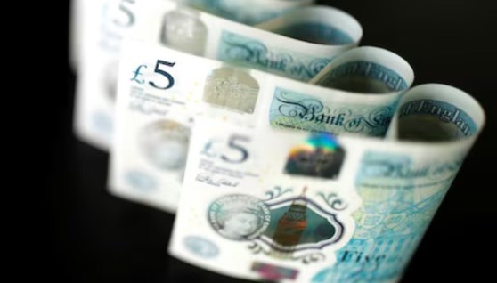 أوراق نقدية بريطانيا فئة 5 جنيه استرليني