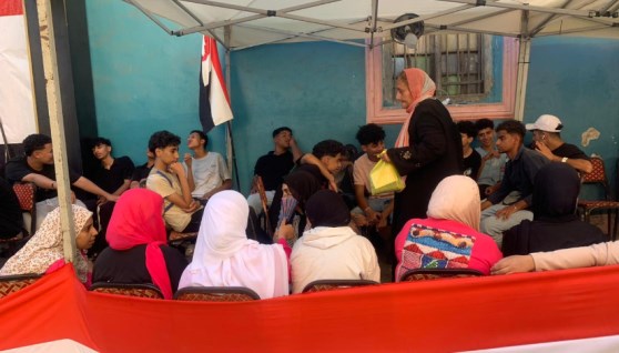 من انتخابات مجلس الشيوخ بمدرسة الخديوي إسماعيل