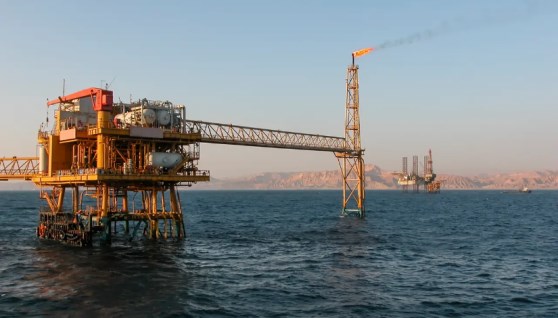 صورة أرشيفية لحفار غاز طبيعي 