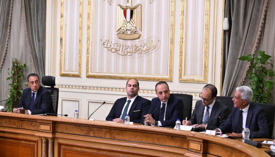 جانب من اجتماع الاتحاد العام للغرف التجارية في مجلس الوزراء