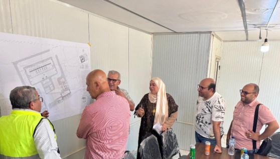 جانب من الجولة التفقدية