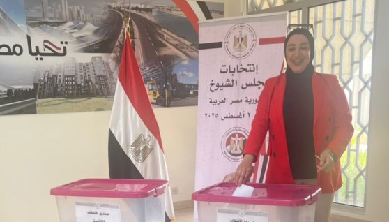  أبناء الجالية المصرية بعمان يصوتون بانتخابات الشيوخ 2025