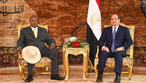 الرئيس السيسي ونظيره الأوغندي موسيفيني.. أرشيفية
