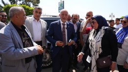 المهندس حازم الجندي يتفقد مجلس مدينة كفر الزيات بانتخابات مجلس الشيوخ