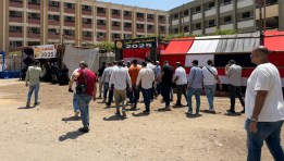 إقبال المواطنون على الإدلاء بأصواتهم