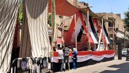  إقبال الناخبين على لجان الاقتراع 