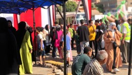 انطلاق عملية التصويت وبدء توافد المواطنين في هدوء وانتظام