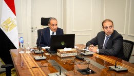 وزير الخارجية خلال اللقاء 