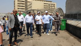 جولة محافظ القاهرة في محيط ميدان رمسيس