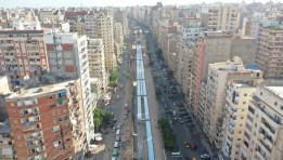 أعمال تنفيذ مشروع مترو الإسكندرية