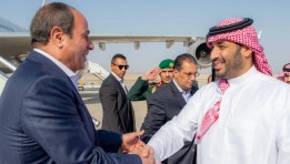 الرئيس السيسي وولي العهد السعودي