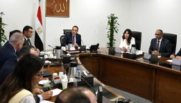 جانب من اجتماع رئيس الوزراء