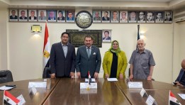 توقيع برتوكول بين وزارة الزراعة وعميد كلية الزراعة بجامعة الأزهر