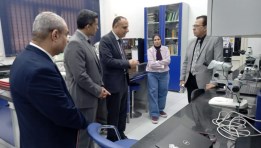 جانب من البرنامج التدريبي بمعهد بحوث وقاية النباتات