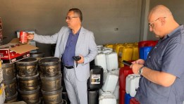 ضبط مصنعين لإعادة تعبئة