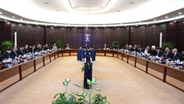  مجلس الوزراء خلال اجتماعه اليوم الأربعاء