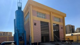 محطة رافع صرف صحي لمنطقة الـ390 فدان