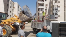 حملة إشغالات بالقاهرة الجديدة