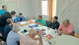 اجتماع رئيس جهاز تنمية مدينة العبور الجديدة