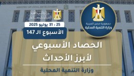 أنشطة وزارة التنمية المحلية في أسبوع