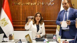 وزيرة التنمية المحلية تتابع انتخابات مجلس الشيوخ