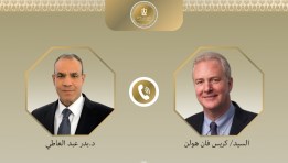 مكالمة هاتفية بين عبد العاطي و"فان هولن"