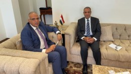 وزيرا الري والخارجية 