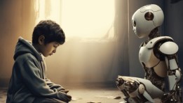 الذكاء الاصطناعي والاطفال - تعبيرية 