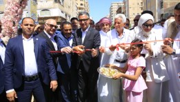 جانب من افتتاح سوق اليوم الواحد في مطروح