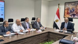 جانب من اجتماع نائب وزير الإسكان
