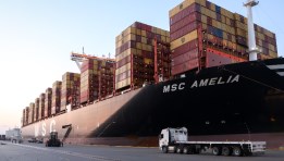  سفينة الحاويات العملاقة "MSC AMELIA "