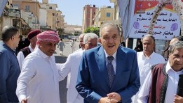 أحمد الوكيل، رئيس الاتحاد العام للغرف التجارية و مختار جبريل، رئيس مجلس إدارة غرفة مطروح التجارية
