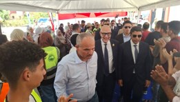 المهندس احمد صبور في جولة لمتابعة الانتخابات