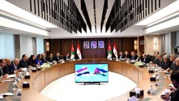  الوزراء المصريون والأردنيون 
