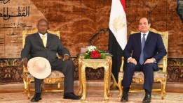 الرئيس السيسي ونظيره الأوغندي موسيفيني.. أرشيفية