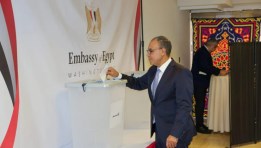 وزير الخارجية يُدلي بصوته في انتخابات الشيوخ 2025