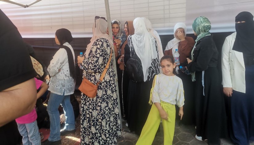 احتشاد السيدات للتصويت بانتخابات مجلس الشيوخ