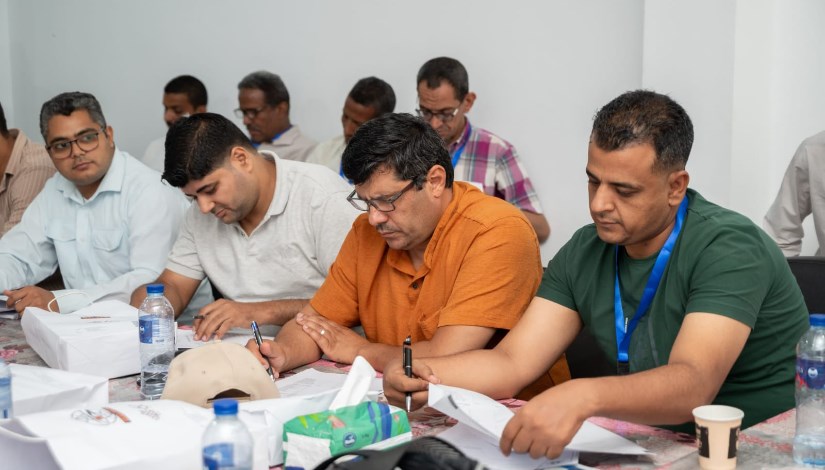 جانب من التدريب جانب من التدريب