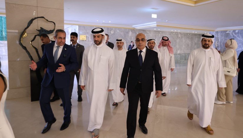 جانب من الزيارة جانب من الزيارة