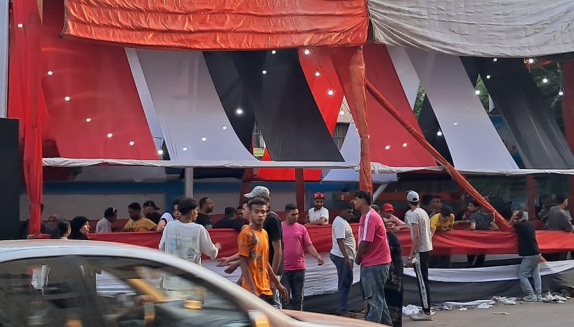 جانب من الانتخابات جانب من الانتخابات