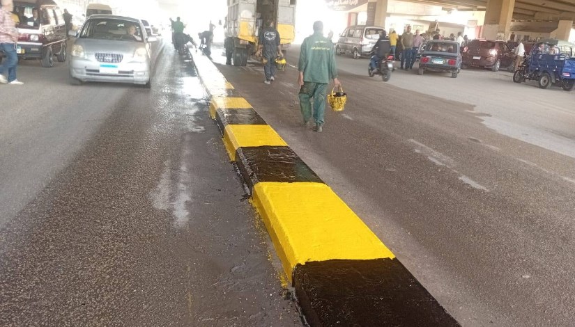 جانب من حملة المحافظة جانب من حملة المحافظة