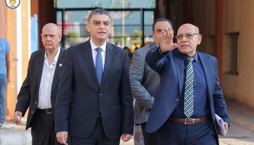 جانب من الزيارة جانب من الزيارة