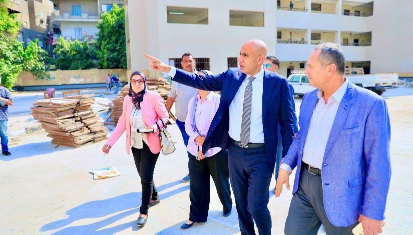 جانب من تفقد الوزير جانب من تفقد الوزير